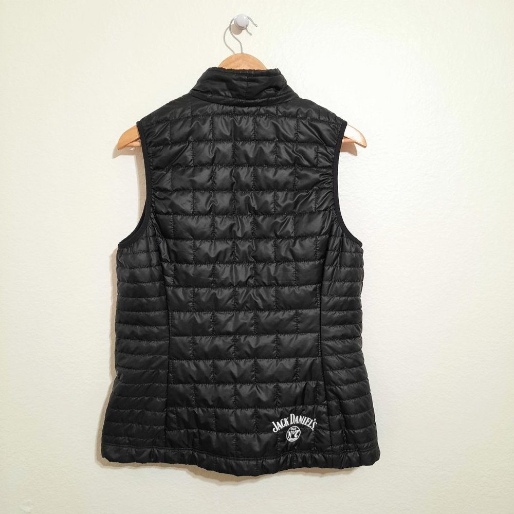 Black Patagonia Nano Puff Vest With Jack Daniels - Picture 7 of 9